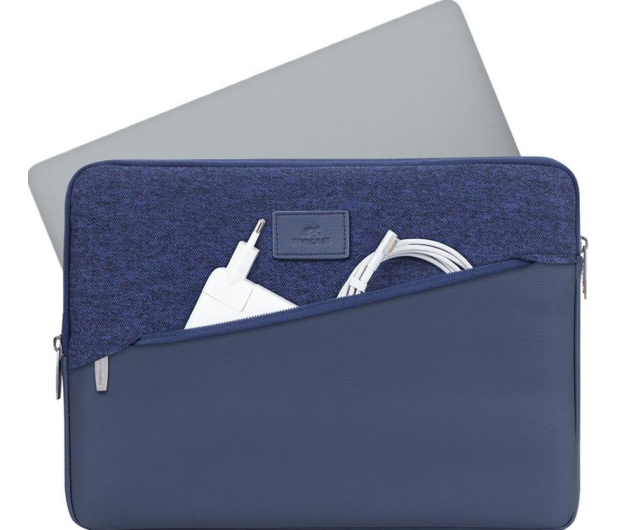 RIVACASE Pokrowiec Sleeve do MacBook 13,3 cala; niebieski 7903-BLUE - 1077848 - zdjęcie 5